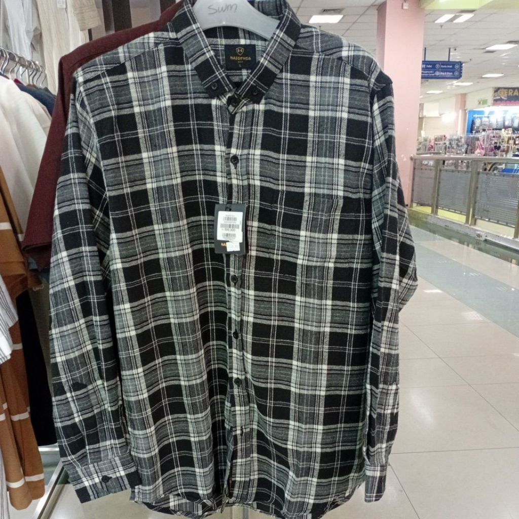 Kemeja flanel Hassenda