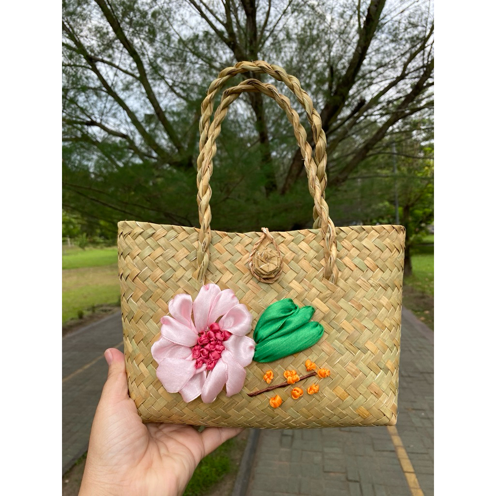 TAS PURUN ANYAMAN HIAS SULAM PITA 018