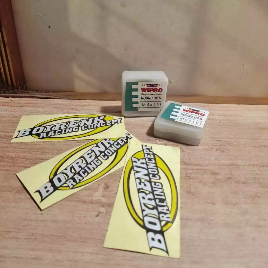 SENAI SKC M6X1 - SNAY M 6 X 1.0 - ALAT MATA SNAI DRAT BAUT MANUAL 6MM X 1.0 PITCH - ROUND DIES - BOY