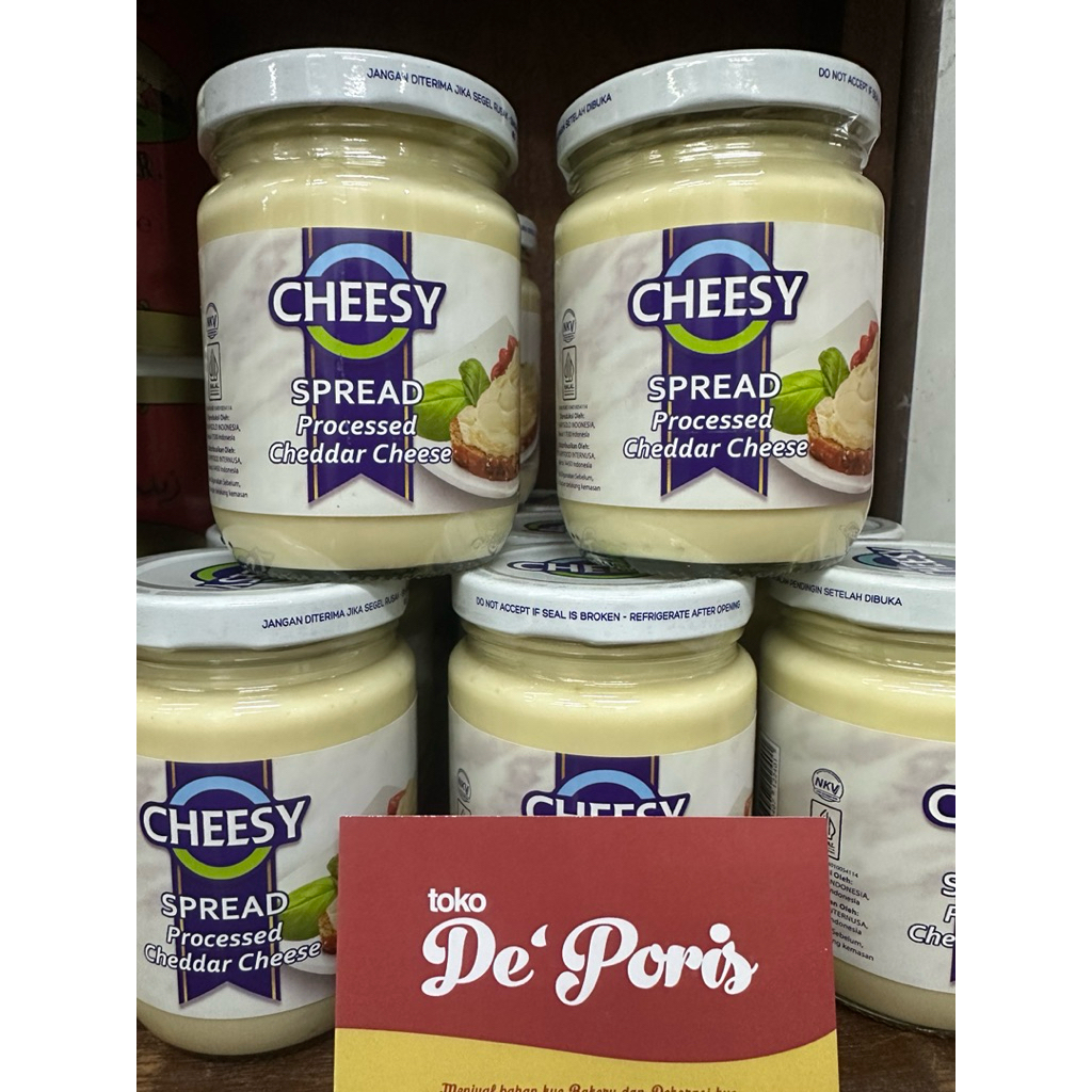 Cheesy Spread cheddar 240grm