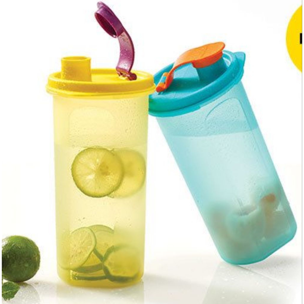 Tupperware water bottle 1 liter 1 pcs (ungu)