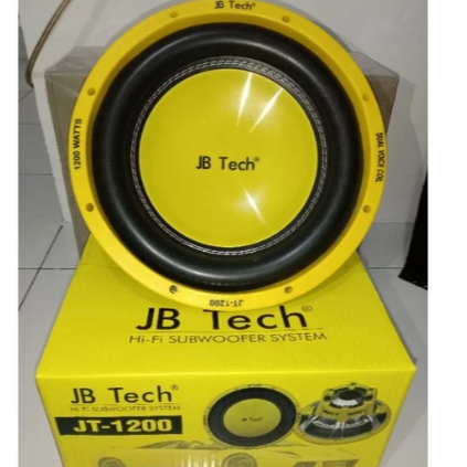 JB Subwoofer JB TECH JT - 1200 Double coil size 12inch