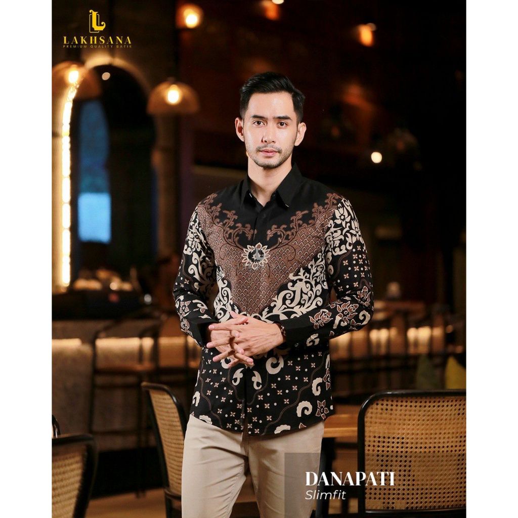 Kemeja Batik Pria Modern Slim Fit Danapati - Batik Palabar