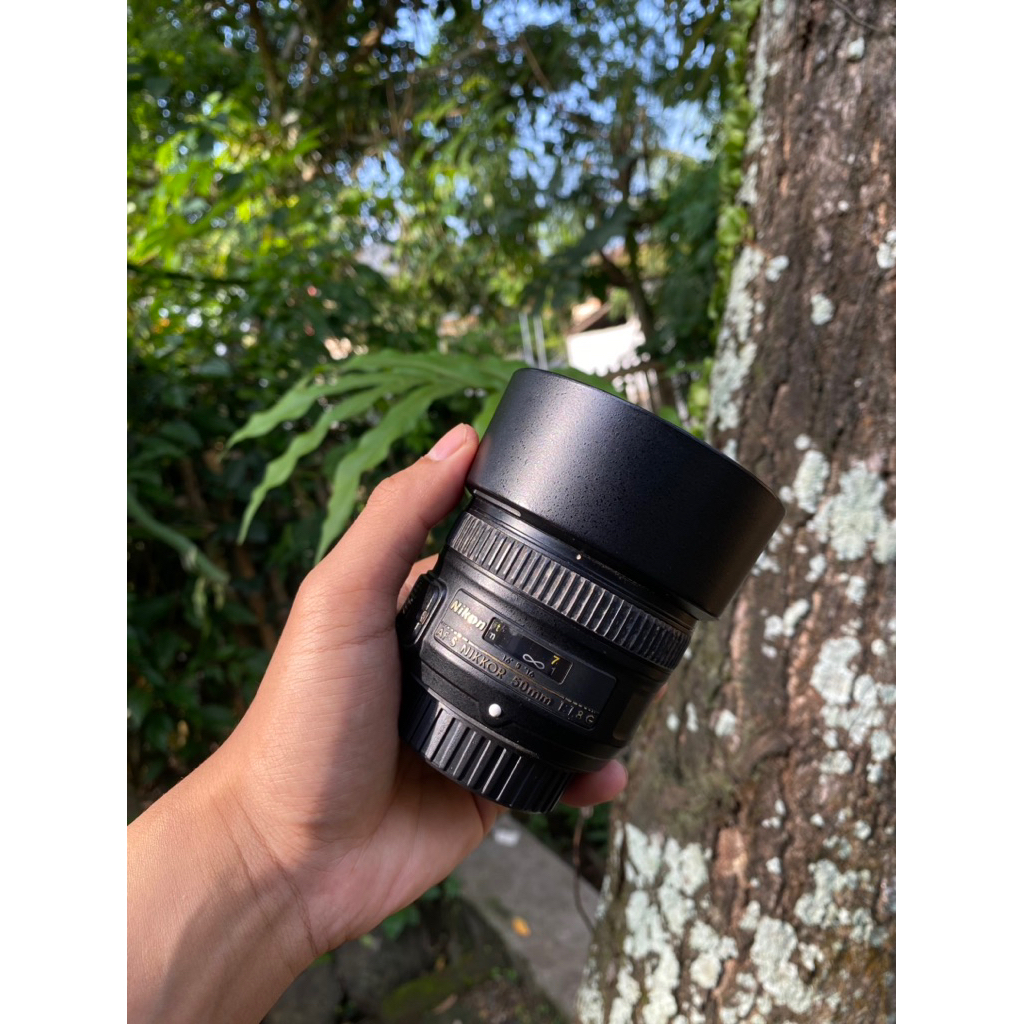lensa 50mm f1.8 afs nikon murah