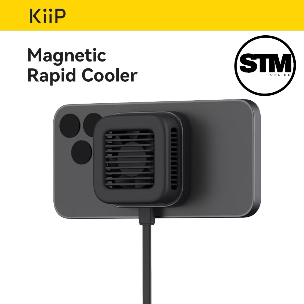 KiiP Wireless FW5 Charging Magnetic Cooler Pendingin HP Gaming Fan Radiator Cooling