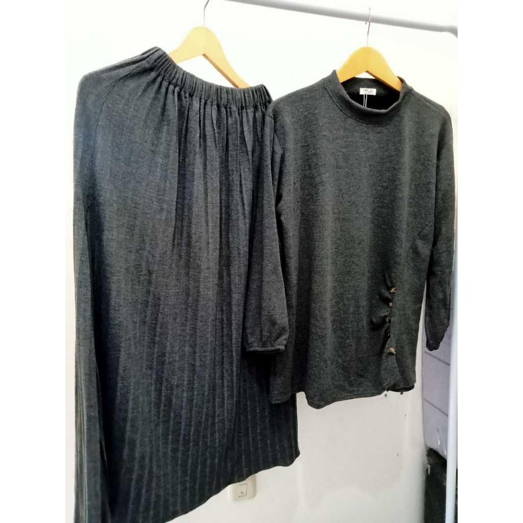 ZIVA One Set Wol - Dark Grey