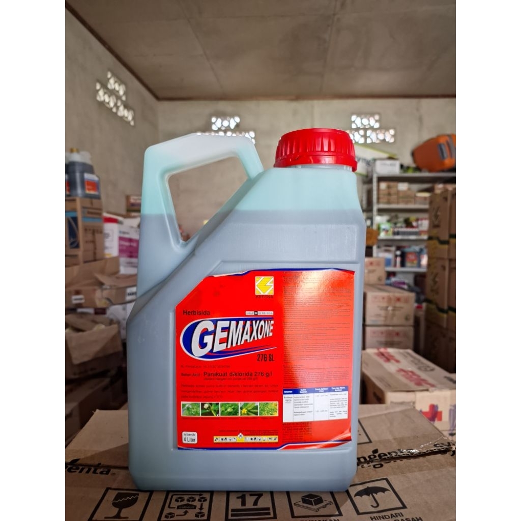 HERBISIDA KONTAK GEMAXONE 276 SL 4 LITER