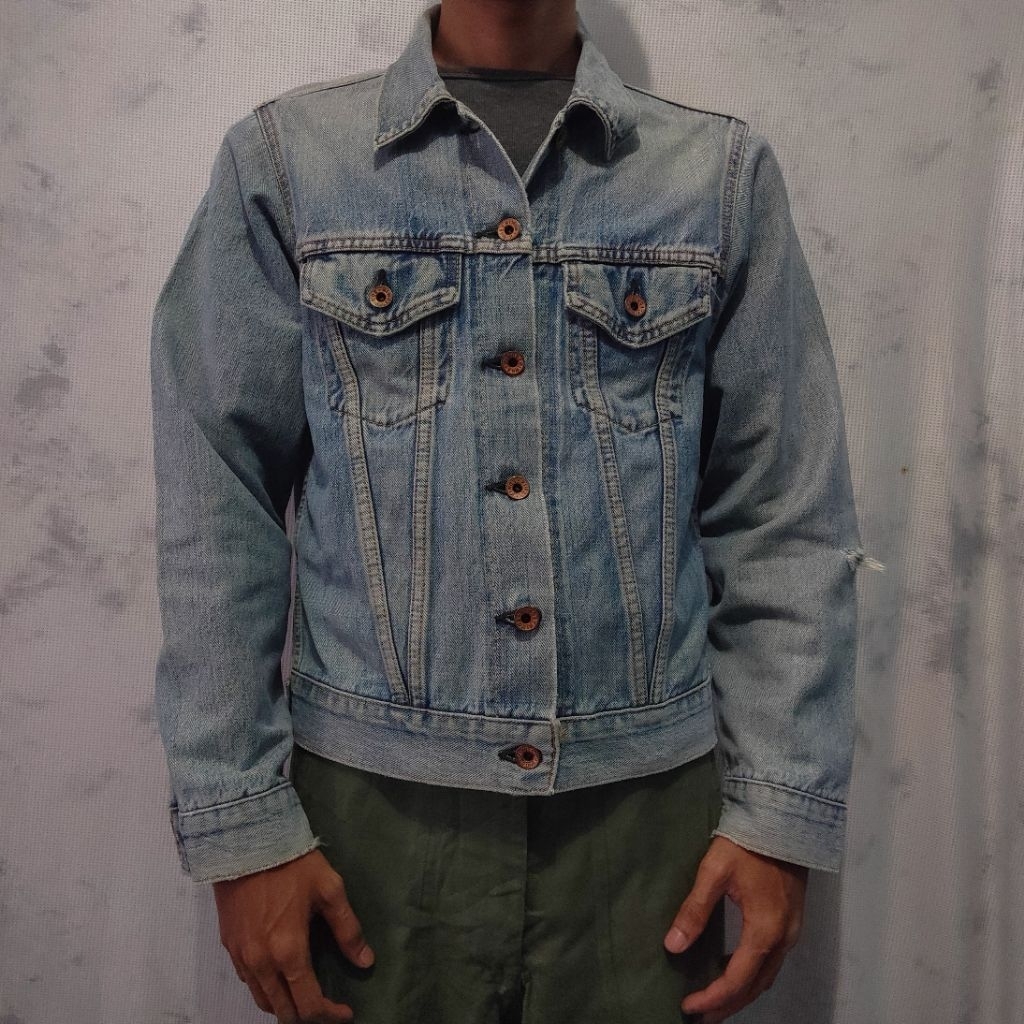 Edw*n selvedge Vintage trucker denim