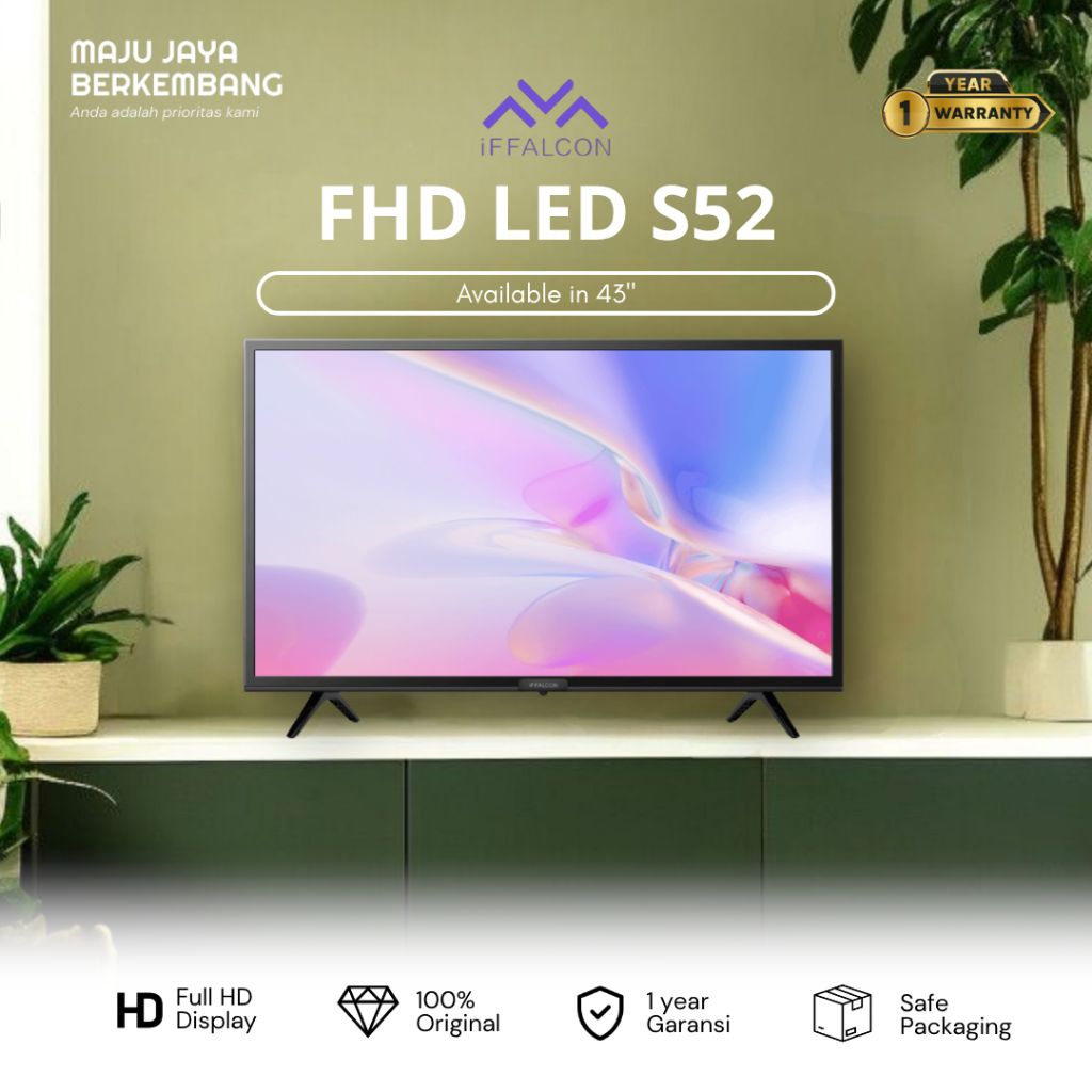 IFFALCON 43S52 FHD HDR ANDROID TV 43 inch s52
