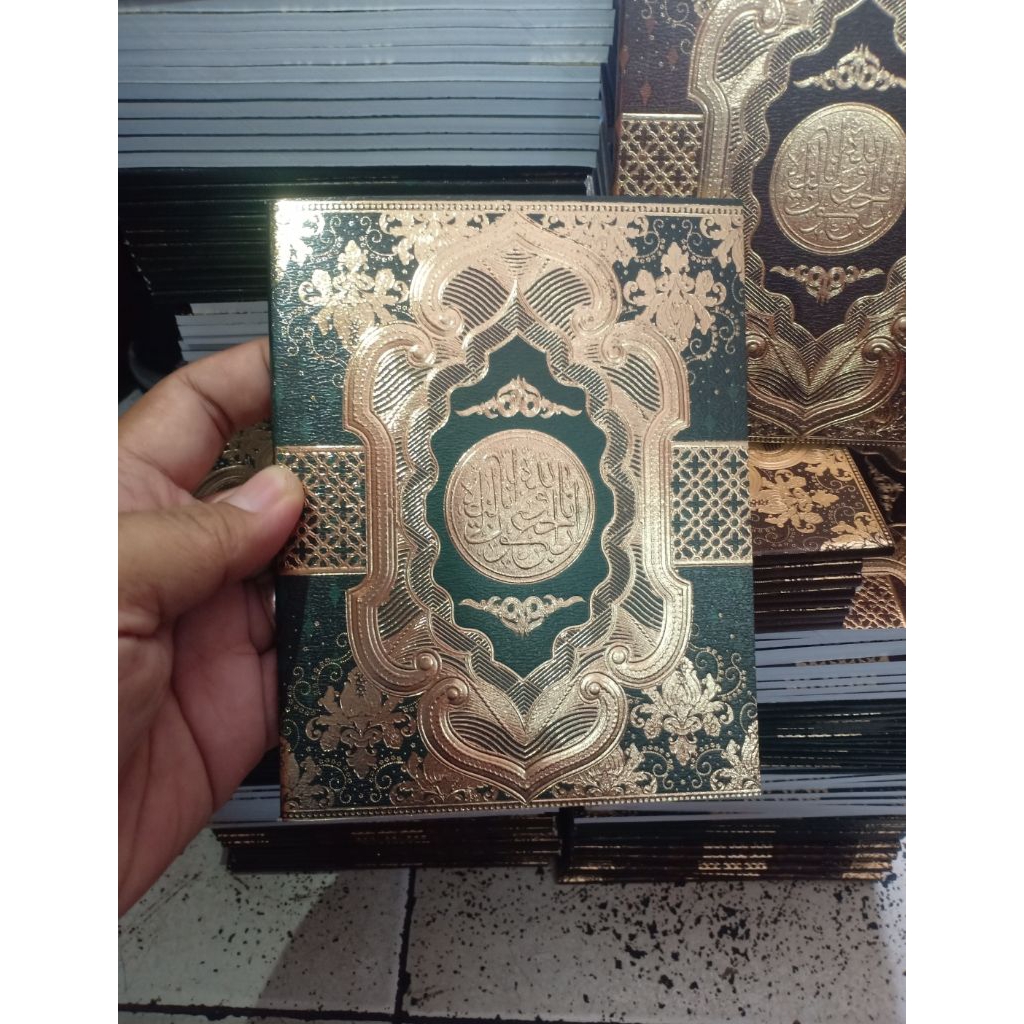 Buku Yasin Soft Cover Gratis Foto Dan Nama Yang Berduka 96 Halaman Cover Embos Yasin Premium