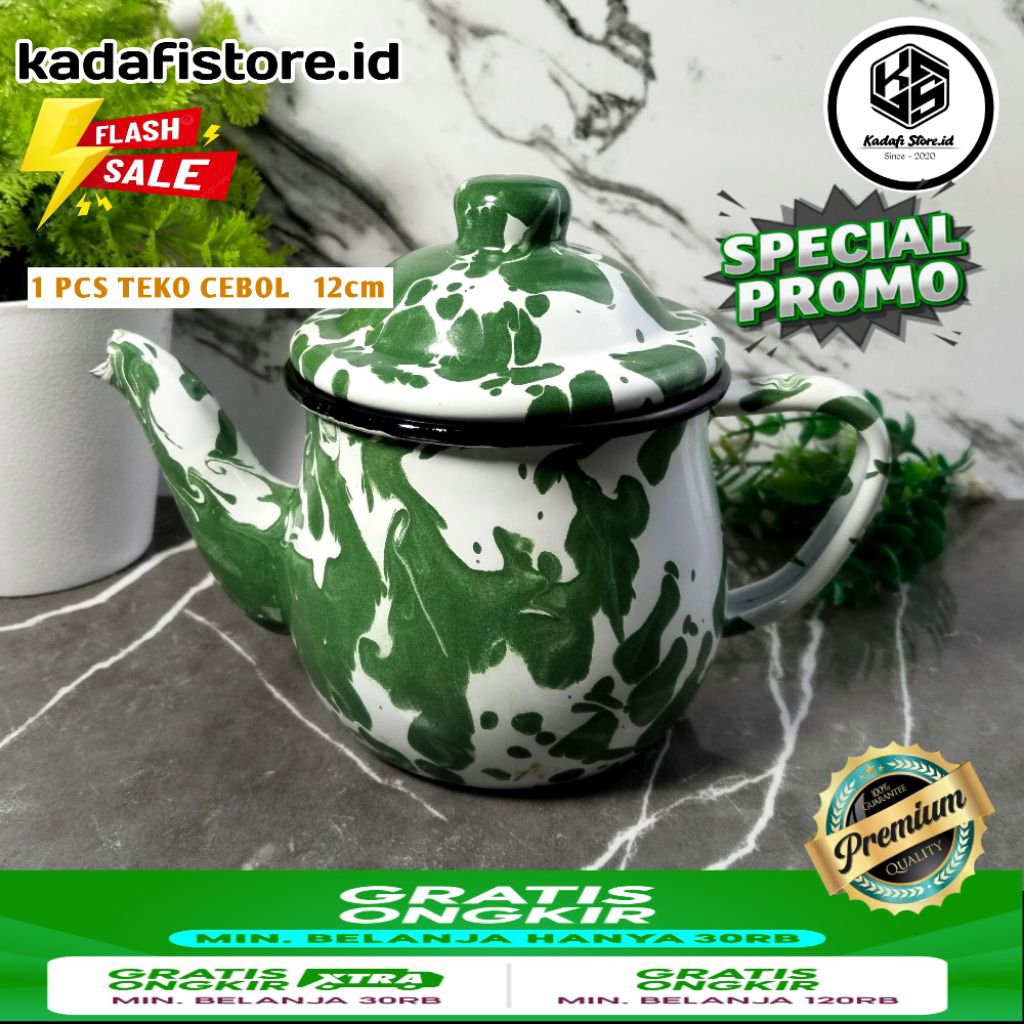 Teko Blirik Cebol 12cm / teko jadul enamel/ teko Blirik jadul / teko blirik / eskan blirik jadul/ ba