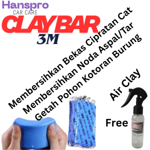 Clay Bar 3M Membersihkan Cat Nempel Getah Tar Aspal