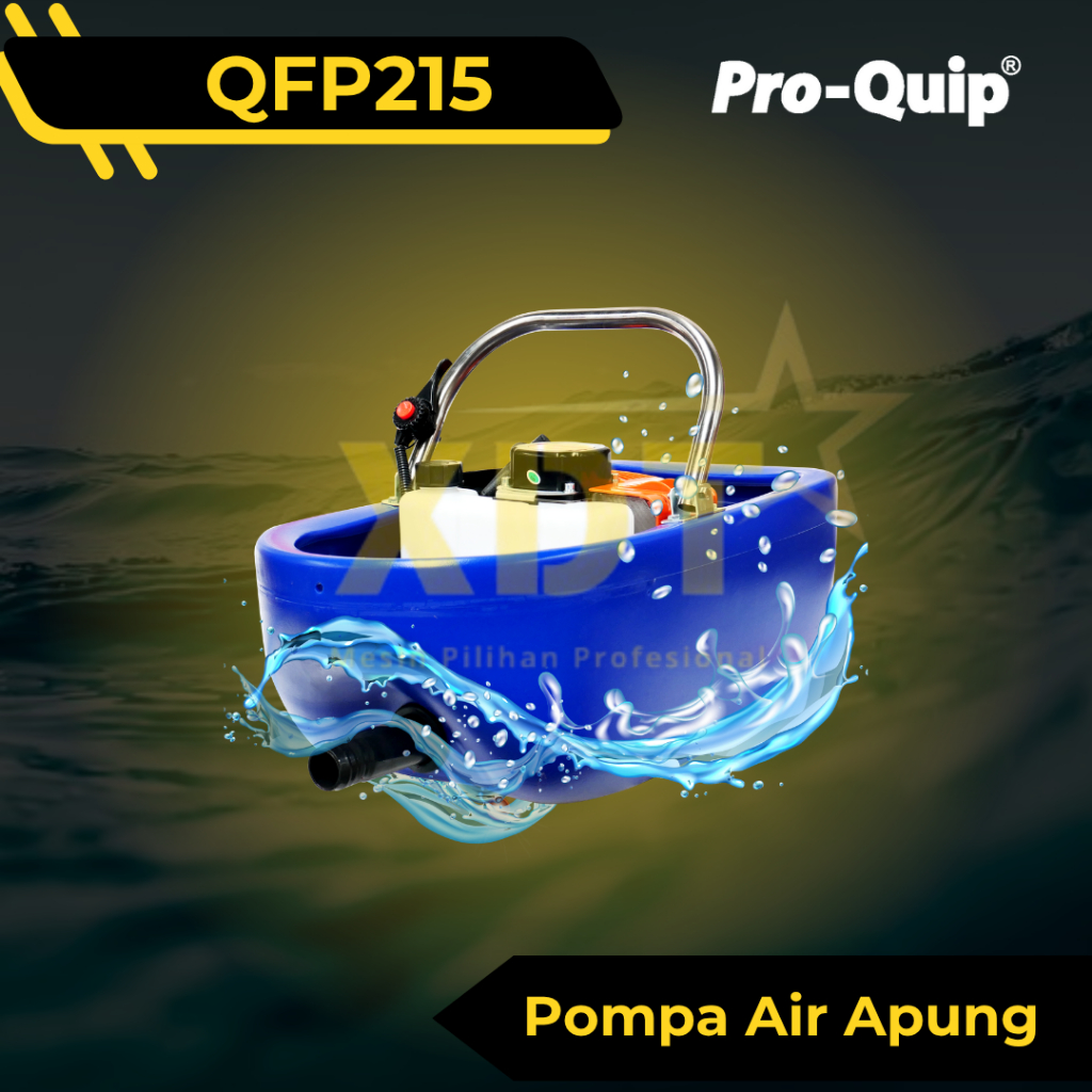 ProQuip QFP215 Mesin Pompa Air Irigasi Apung 2 Tak Floating Water Pump PROQUIP QFP 215