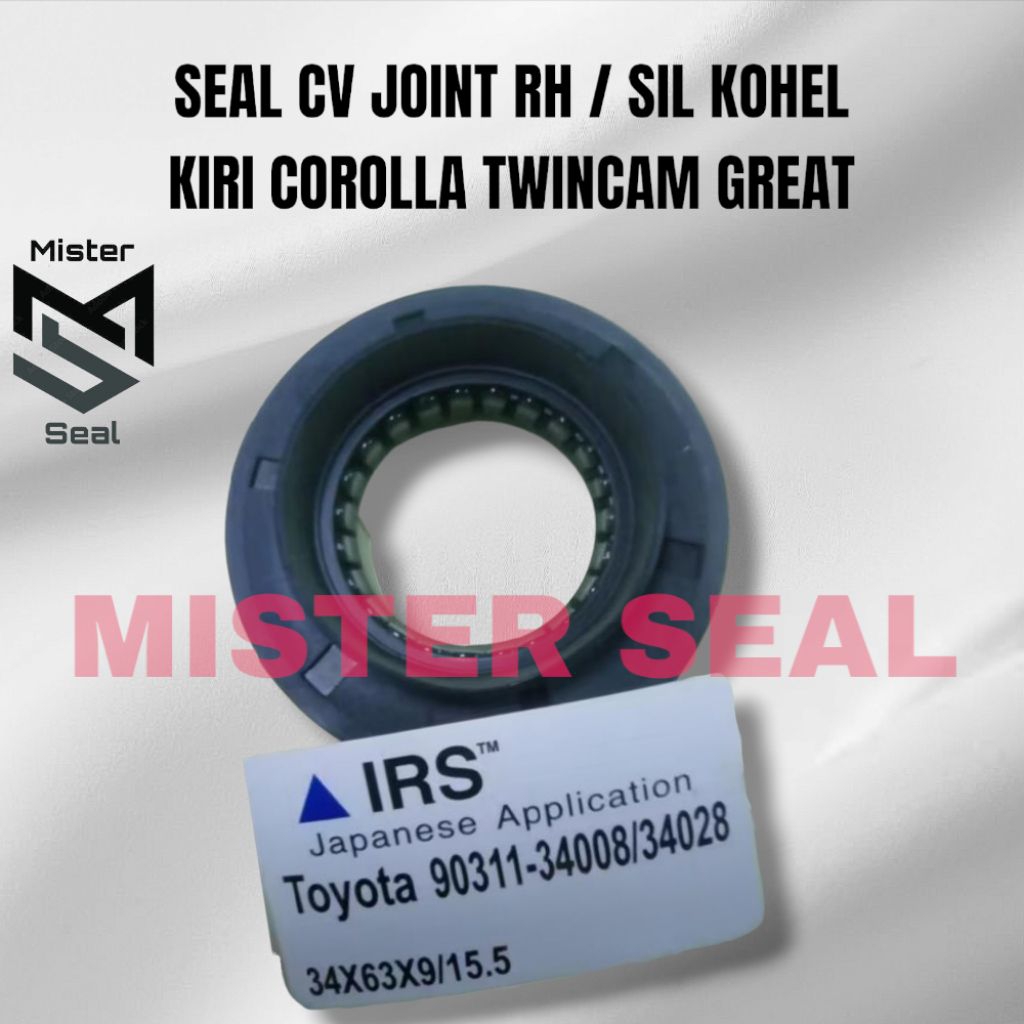 SEAL CV JOINT RH / SIL KOHEL KIRI COROLLA TWINCAM GREAT