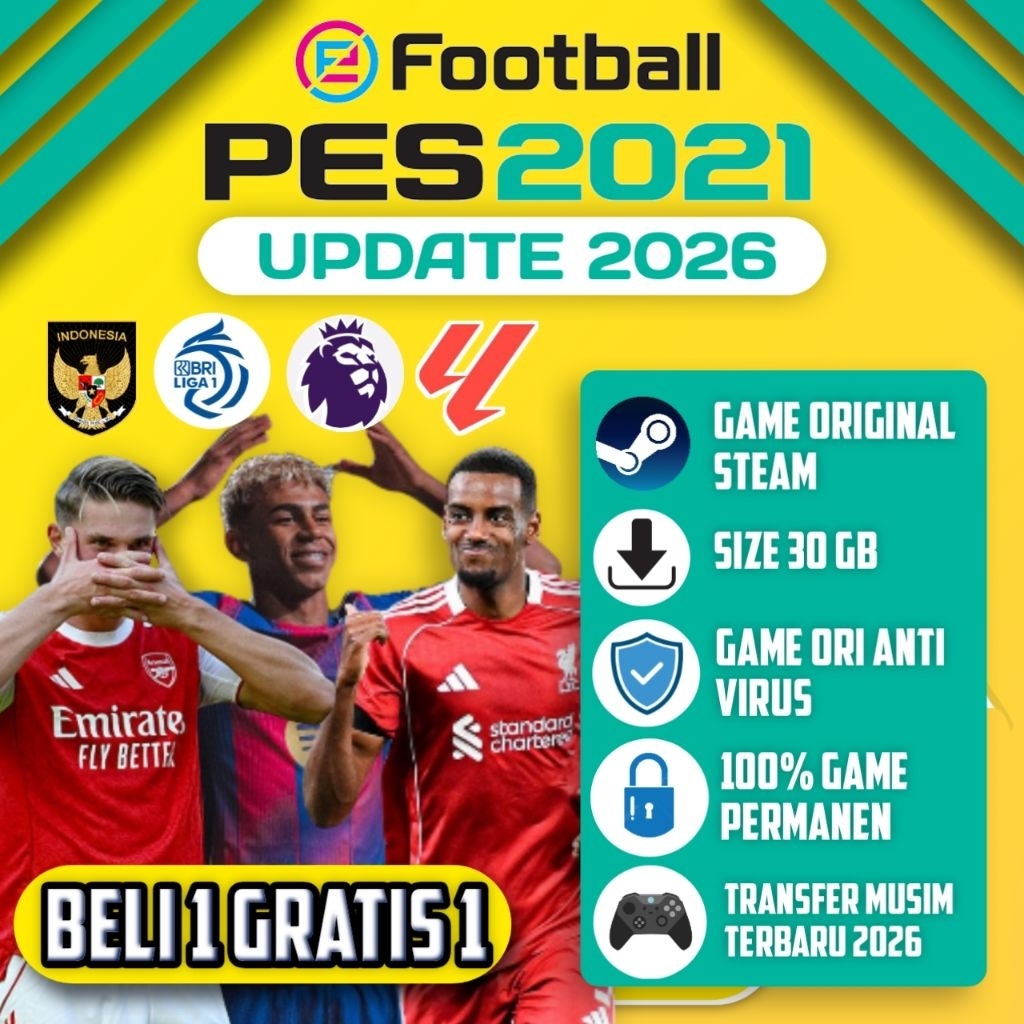 GAME PES 2021 UPDATE PATCH 2026 ORI STEAM