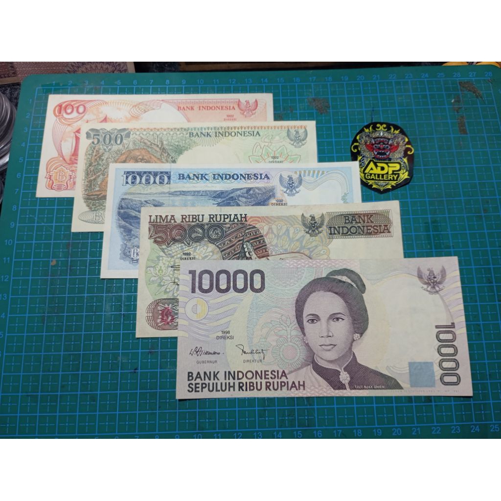 Paket MURAH HEMAT 5 lembar Uang kuno Asli indonesia Campur sesuai Foto