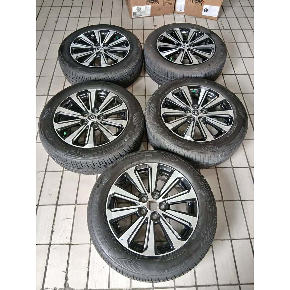 VELG MOBIL BEKAS STD NEW AVANZA R16 PCD 5X100 BISA BUAT SIENTA ALTIS NEW XENIA 5PCS