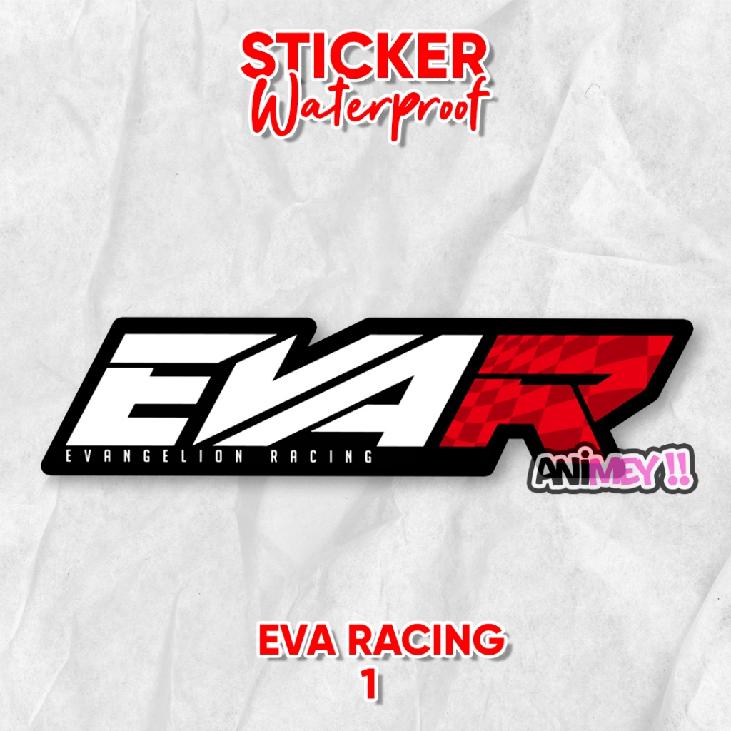 Stiker LogoEvangelion Racing Team / Sticker EVA Racing