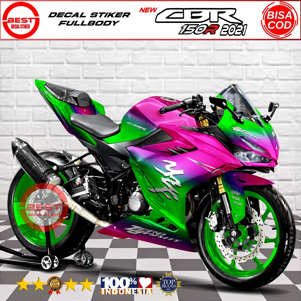 Decal CBR 150R K45R 2021-2023 Full Body Anti-Luntur