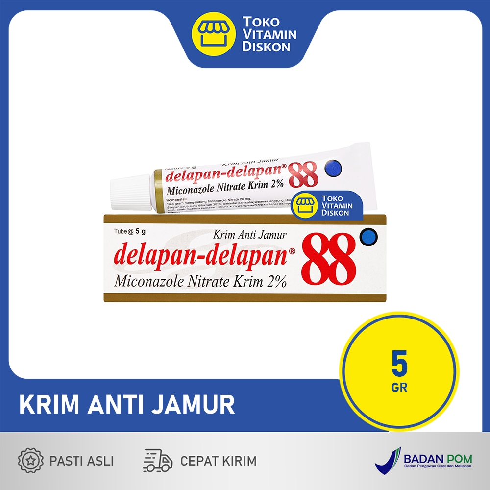 KRIM 88 ANTI JAMUR | Krim Anti Jamur, Kutu Air, Kurap, Panu, Infeksi Jamur
