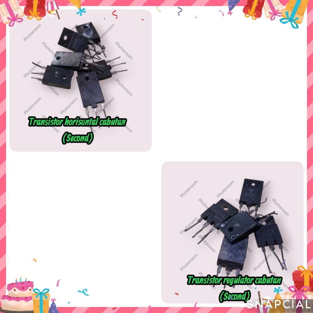 transistor tv cabutan regulator dan horisontal