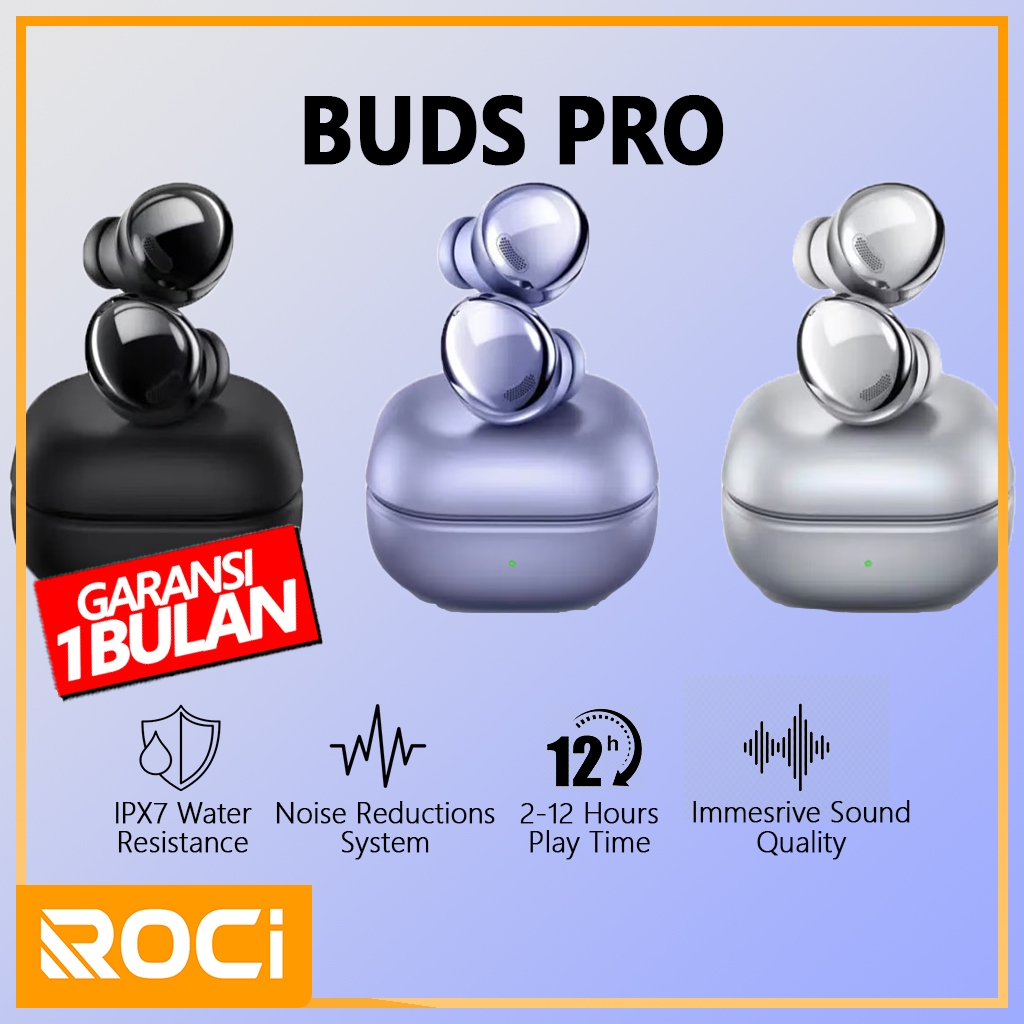 Headset Buds Pro Bass stereo  - Earphone Buds Pro Bluetooth - Handsfree Buds Pro Gaming - hetset bud