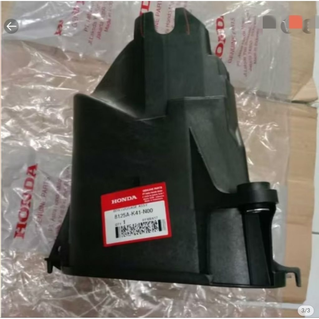 Box helm/ box barang box /box aki  Supra X 125 injeksi tahun 2014- 2025