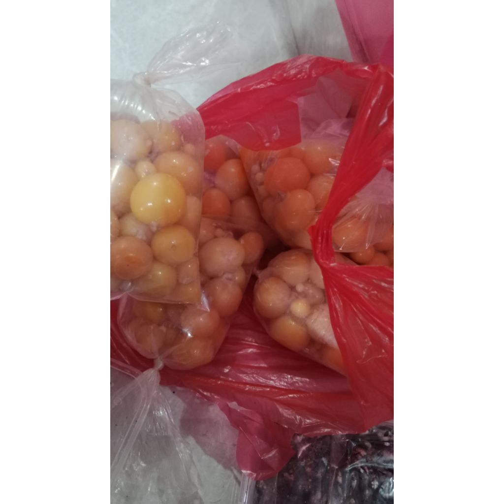 Telur ayam muda/uritan ayam per 1 kg