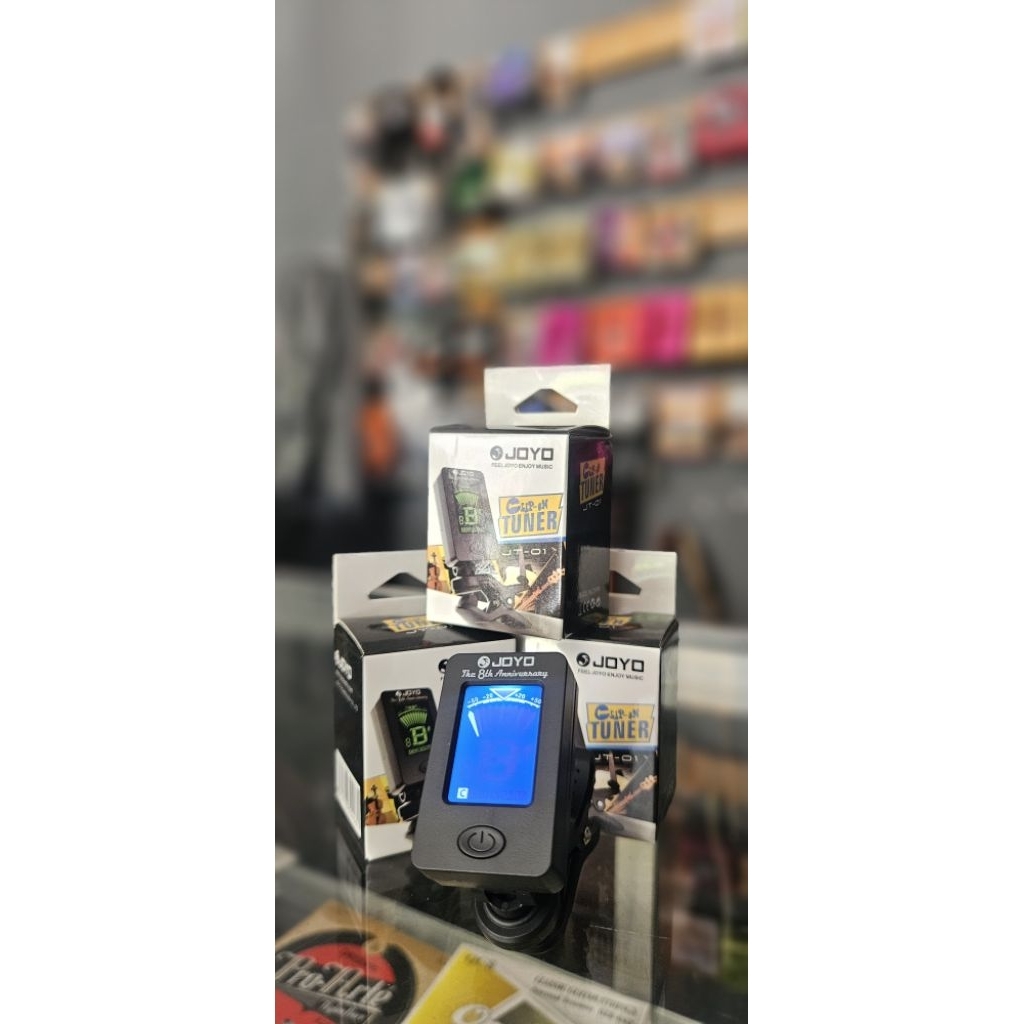 Tuner Gitar JOYO / Alat stem Gitar cromatic