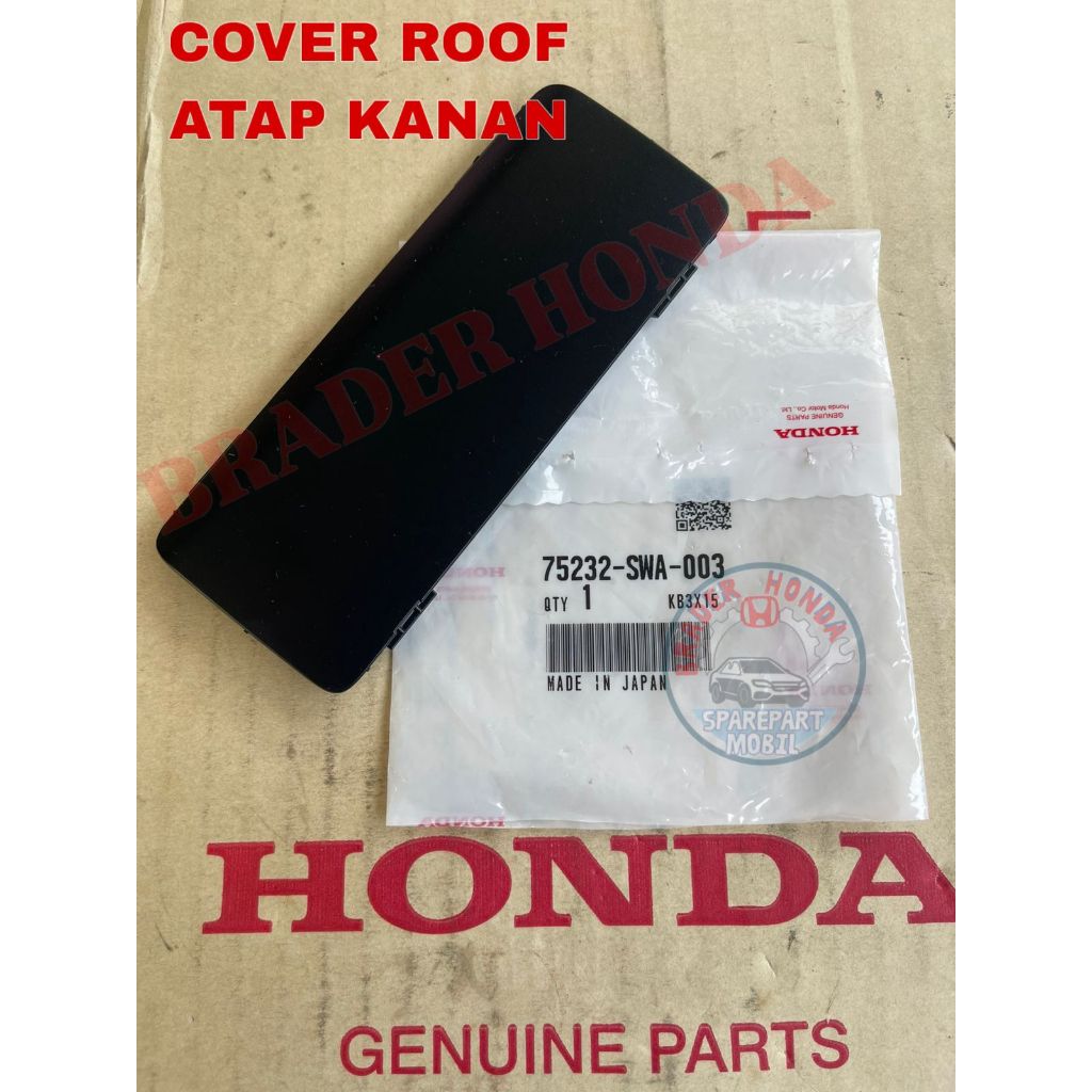 GARNISH TUTUP ATAP LID B LIST ROOF TOP DEPAN ATAS TENGAH CRV GEN 3 RE1 RE3 2000 2,0 2400 2,4 CC 2007