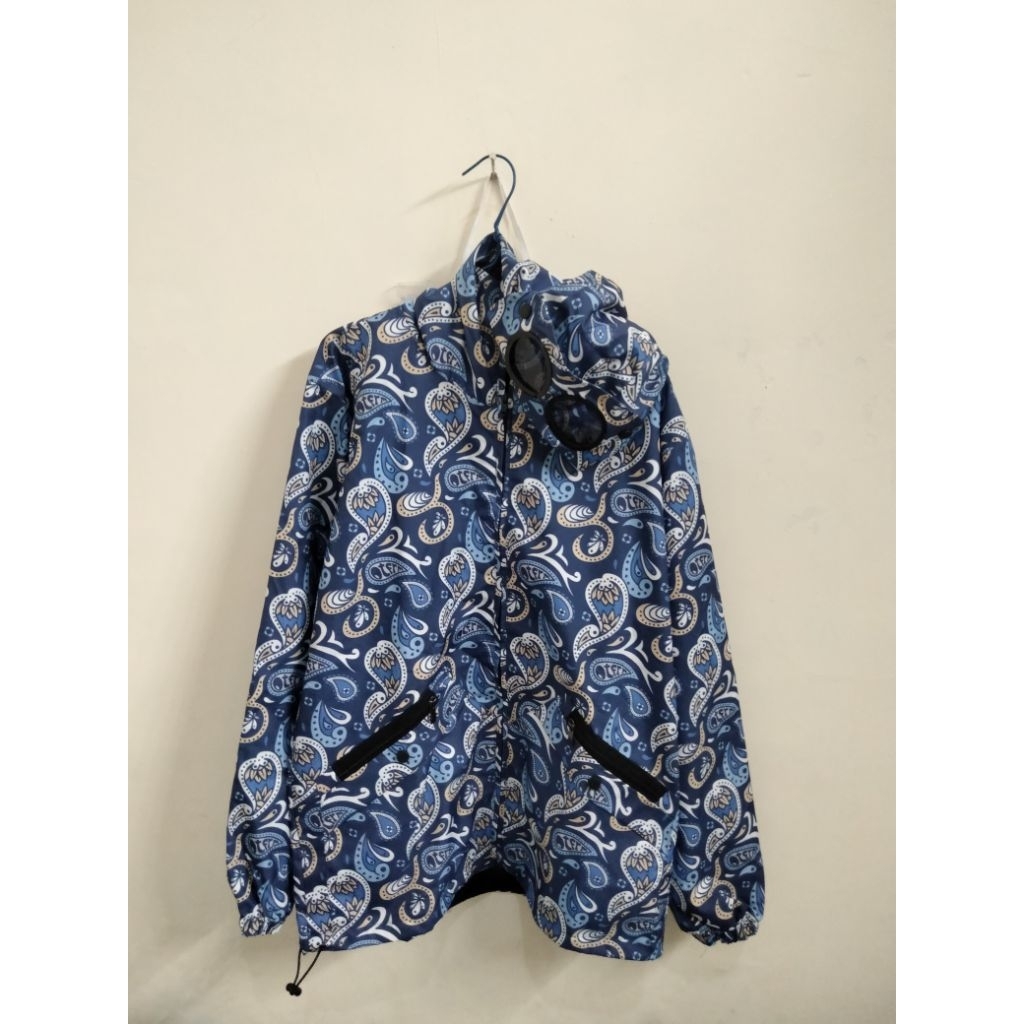 Jacket Goggle Paisley Outfirm Navy