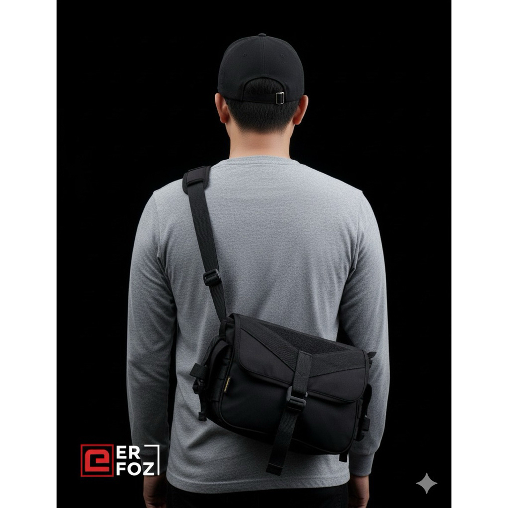 ERFOZ Tas Selempang Tactical Gear Tas Bahu Army