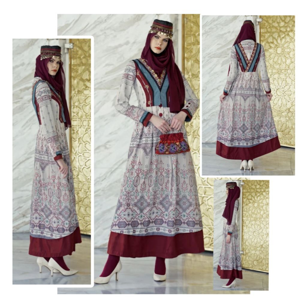 TUNEECA ARAMESH T-1025013 Gamis Zarifa Afshari