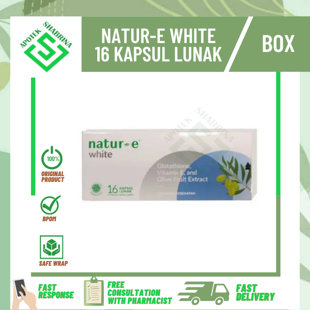 natur-e white / nature / natur / melembapkan / mencerahkan kulit