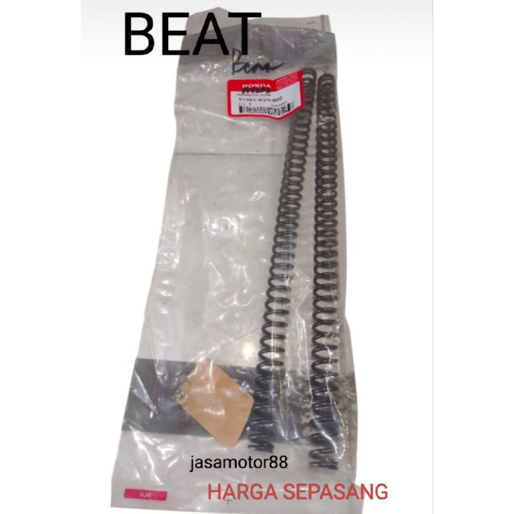 PER SHOCK DEPAN HONDA BEAT KARBU ORIGINAL
