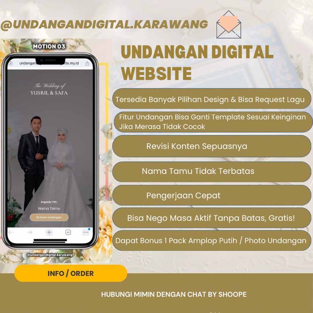 Undangan Digital Wedding Motion|Undangan Website Wedding Motion|Undangan Digital| Undangan Wedding| 