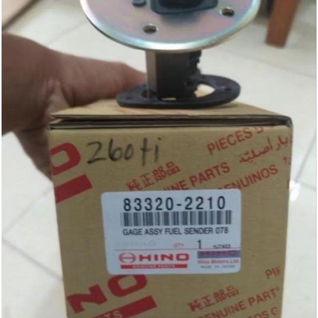 plampung solar hino lohan 260 ti 83320-2210