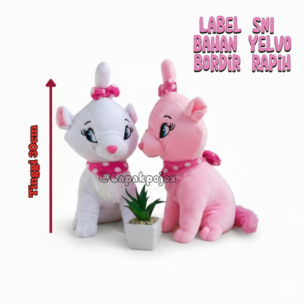 Boneka Kucing Marie Cat size S