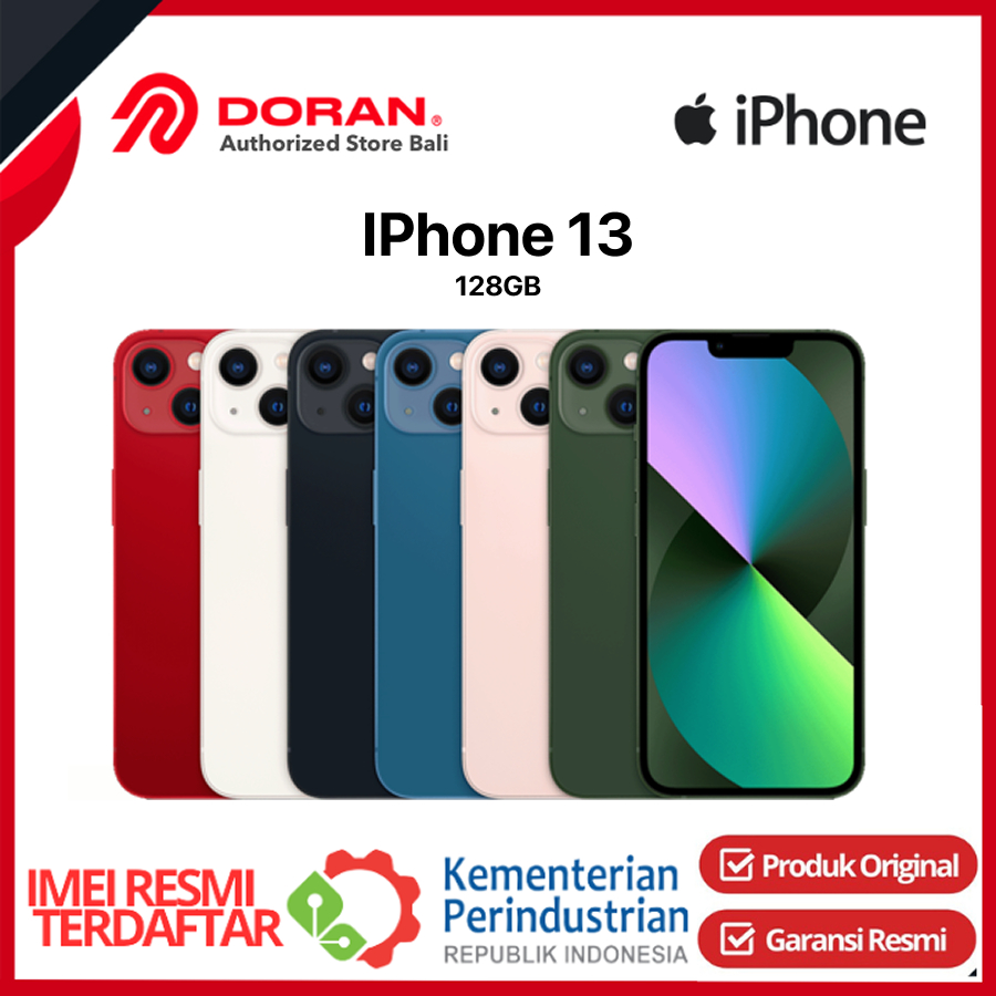 Apple IPhone 13 128GB Original Garansi Resmi Ibox GDN