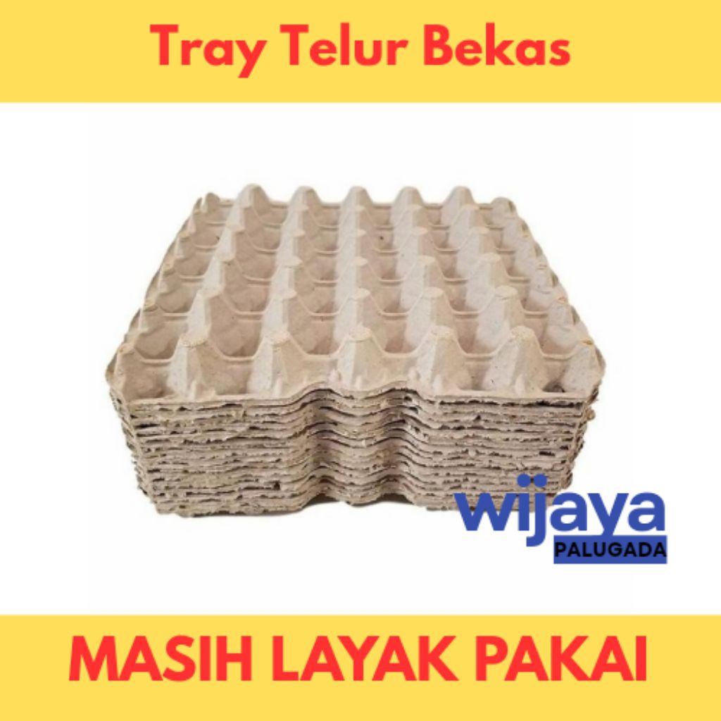 Tray Telur Kertas Bekas  masih layak pakai