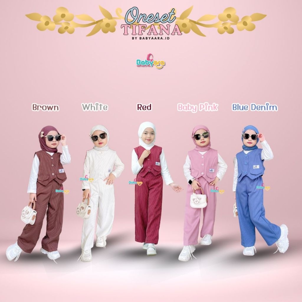 [PRE ORDER] ONE SET TIFANA ORIGINAL BY BABYARA