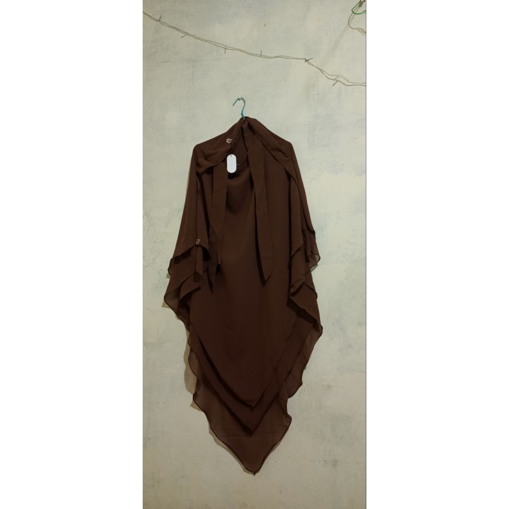 French Khimar Poni Ceruti Fk Nahla Standar GB Al fajar