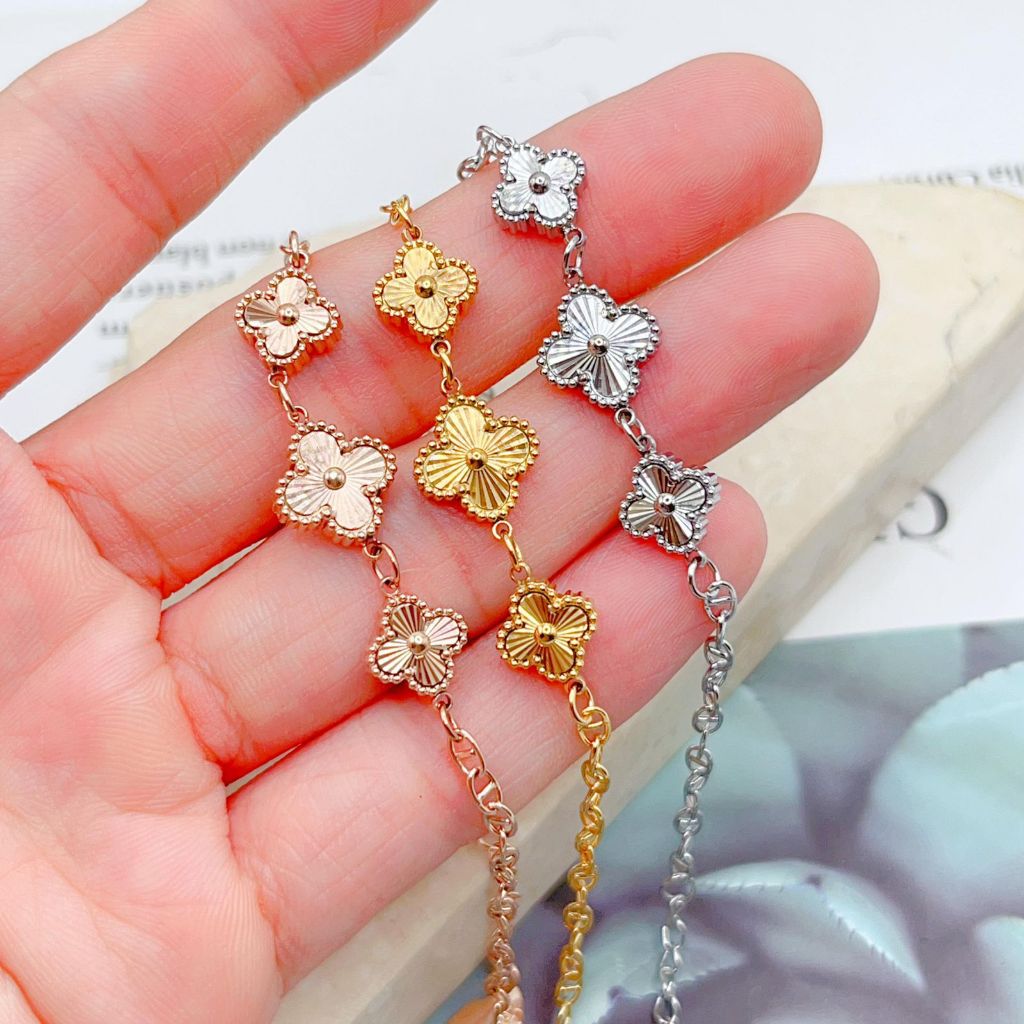 Gelang Tangan Wanita Rantai Hermes Shimer Embos 750 Lobster