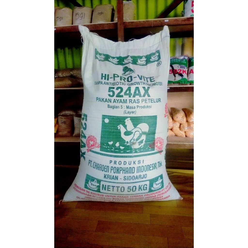 Pakan komplit ayam petelur 524AX