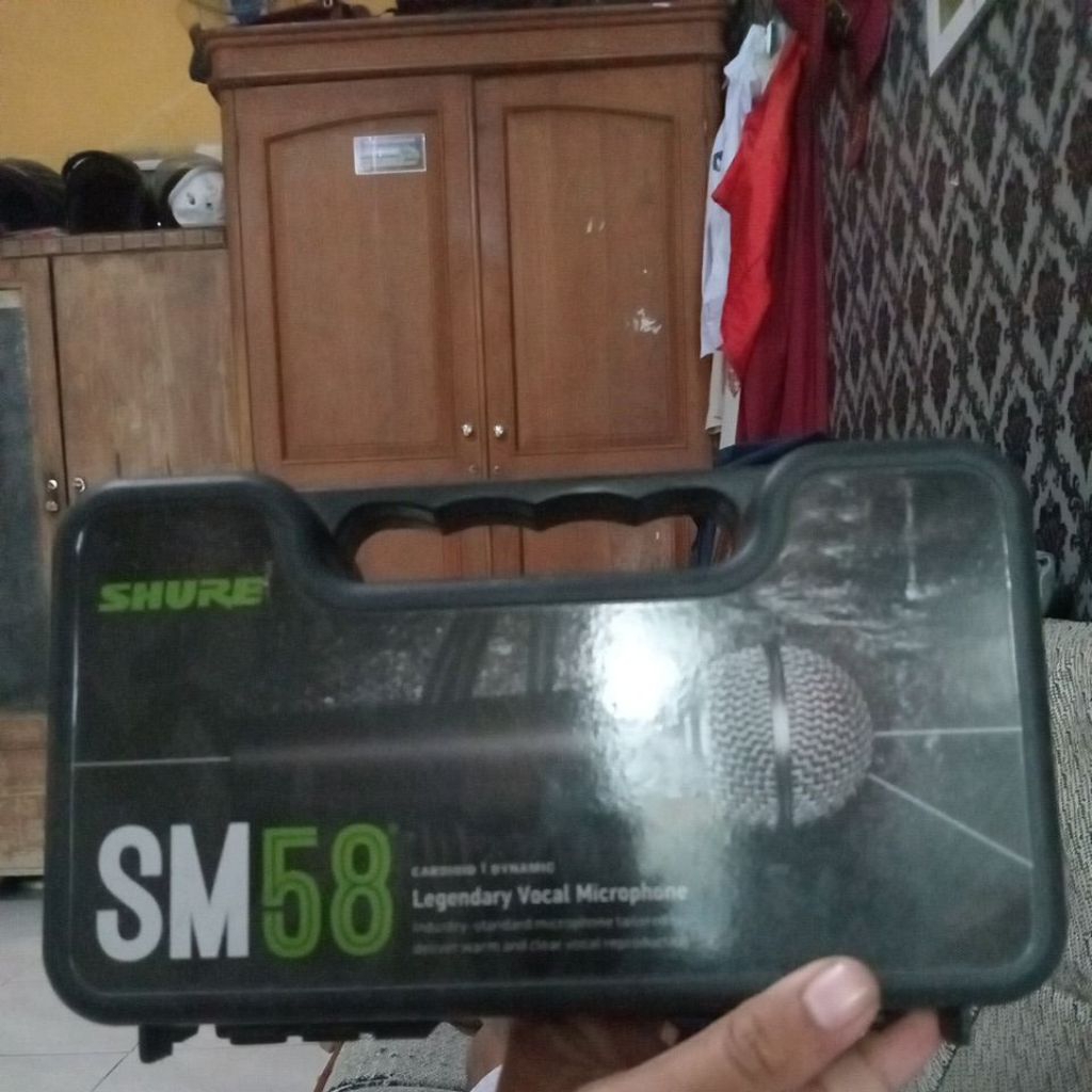 mic vokal shure sm58a