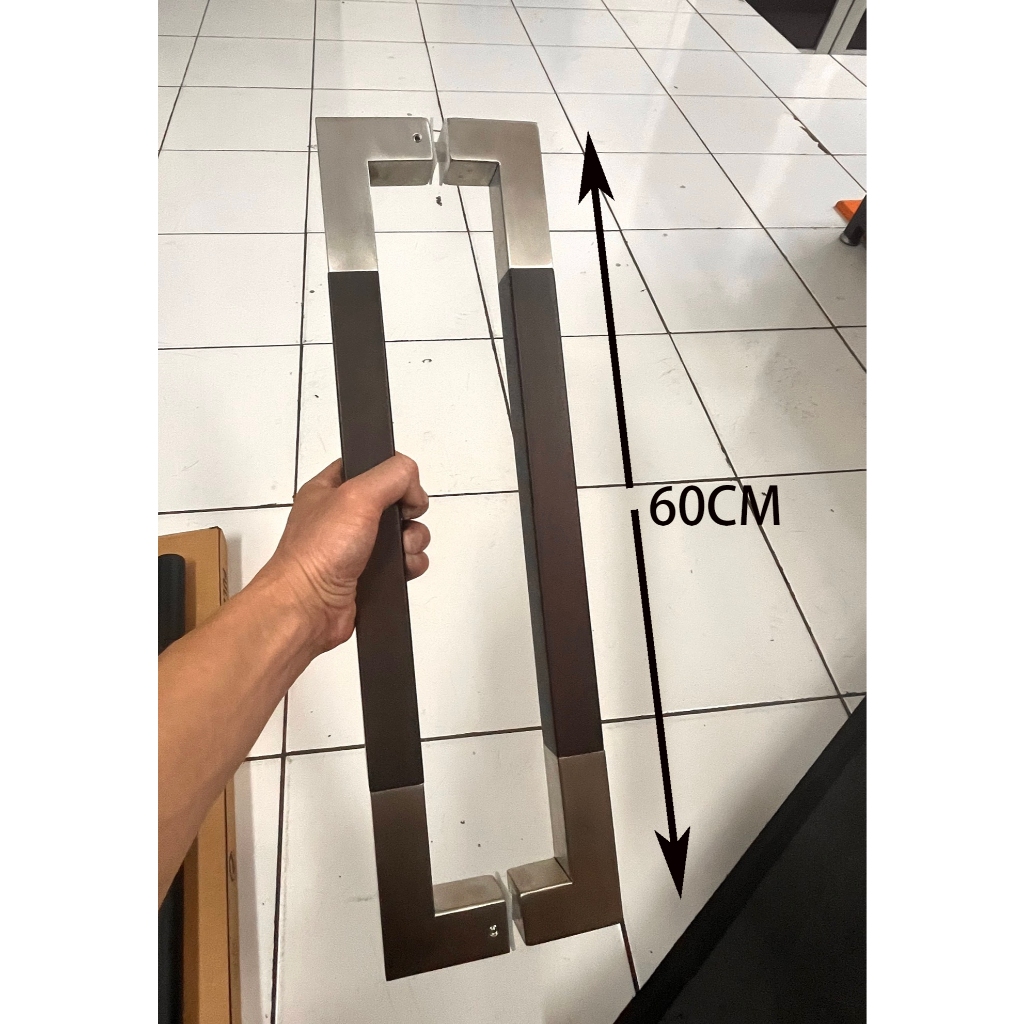 Uddjaya_ Gagang Pintu 2 Rumah /Pegangan Pintu Rumah /Full Handle Stainles Steel /Tarikan Pintu 2