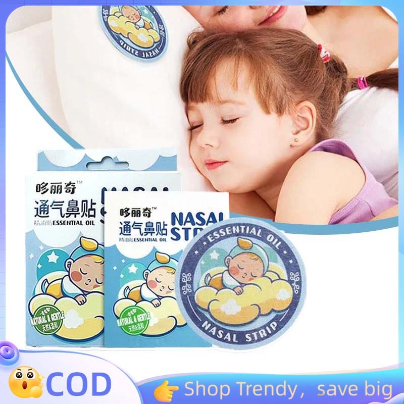 8pcs Breatheasy Patch Breath Easy Nasal Patch Tempelan Hidung Tersumbat Untuk Hidung Tersumbat