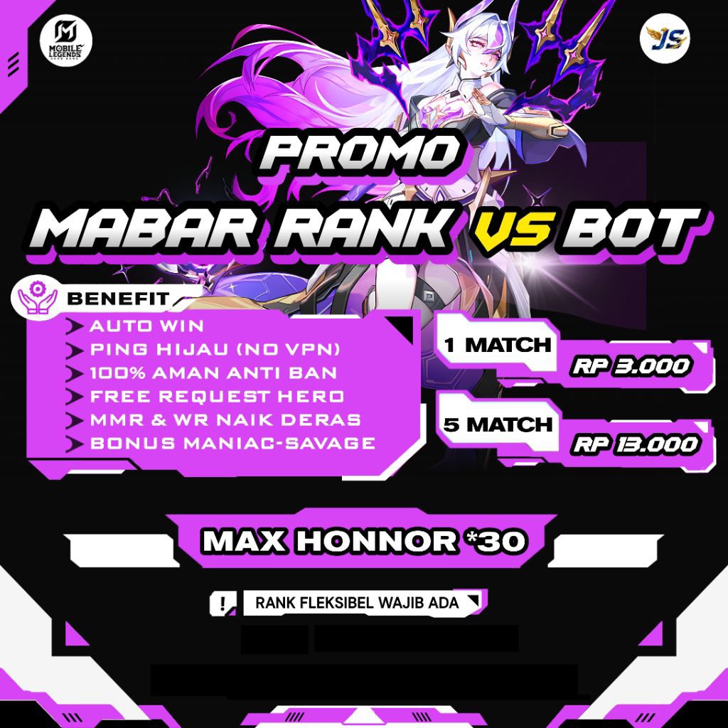 Jasa Mabar Menaikkan Rank