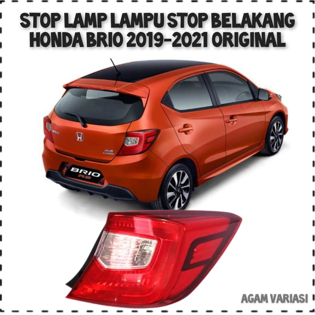 stoplam lampu belakang Honda Brio new 2019-2023 lampu rem Brio original Harga satuan