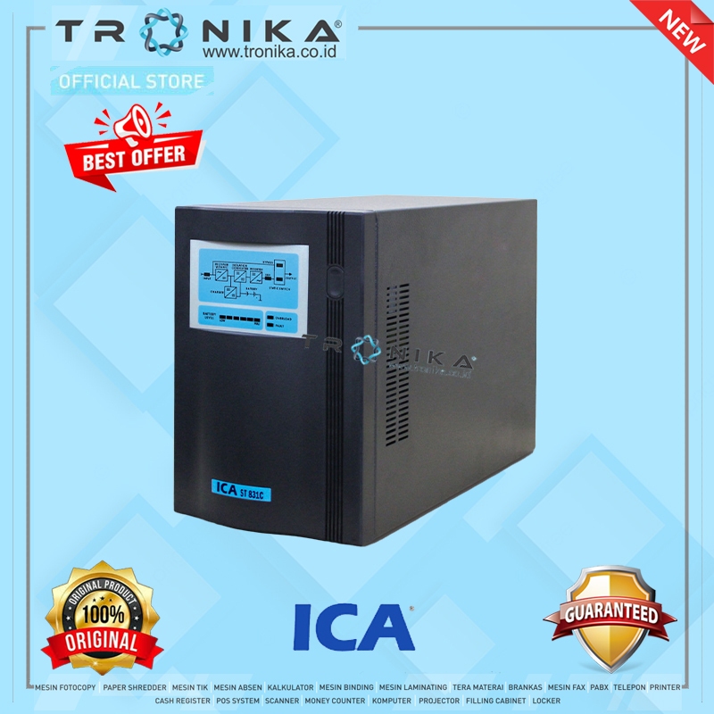 UPS STREAM LINE TYPE ON LINE SINEWAVE UPS ICA ST 831C